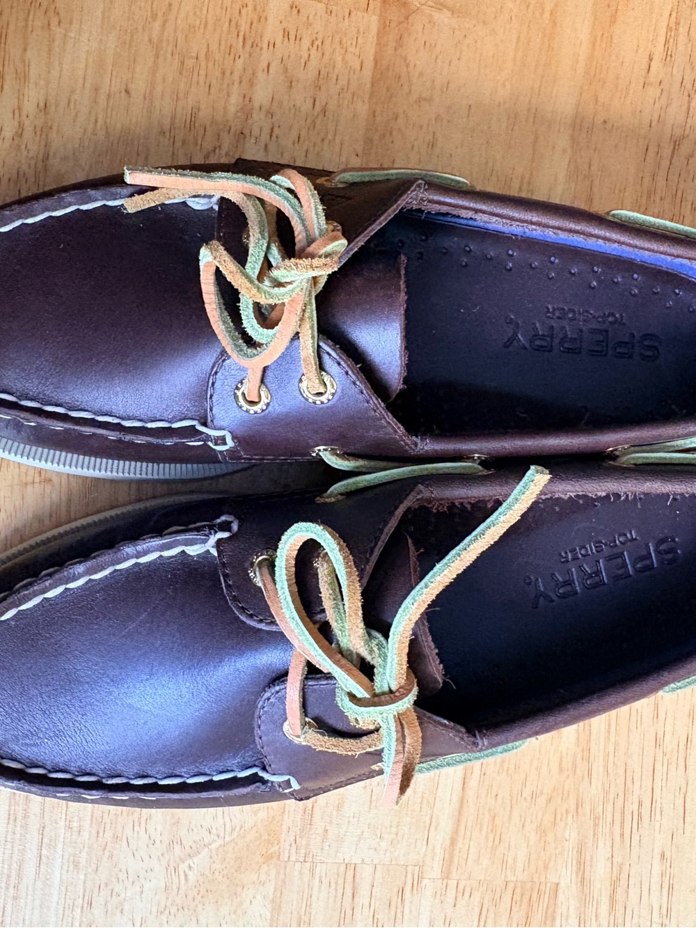 Sperry Authentic Original 2-Eye Boat Shoe in Brown Leather - Picture 3 of 8